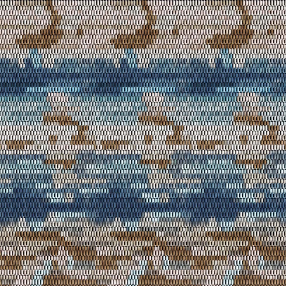 mosaic tides(blue) ( zha 133 )
