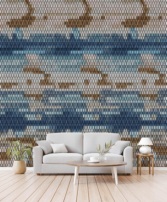 Mosaic Tides(Blue) ( ZHA 133 )