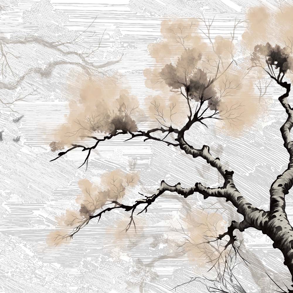silent blossoms(grey) ( zha 160 )
