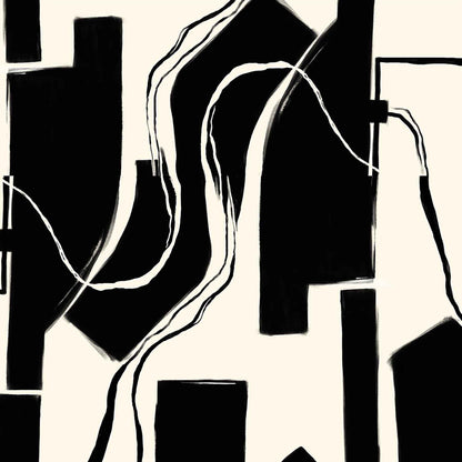 Architectural Flow(Black and White) ( ZHA 177 )