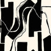 Architectural Flow(Black and White) ( ZHA 177 )