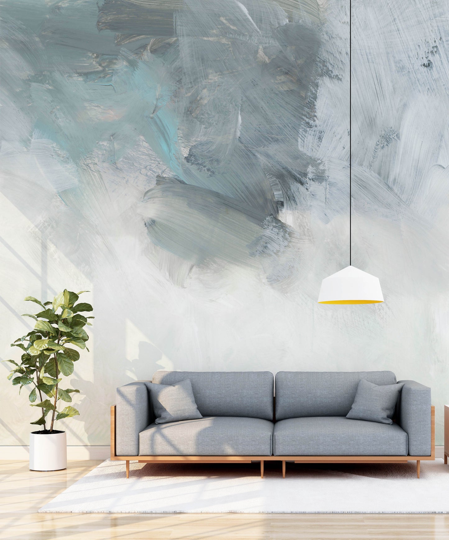 calm horizons(grey) ( zha 181 )